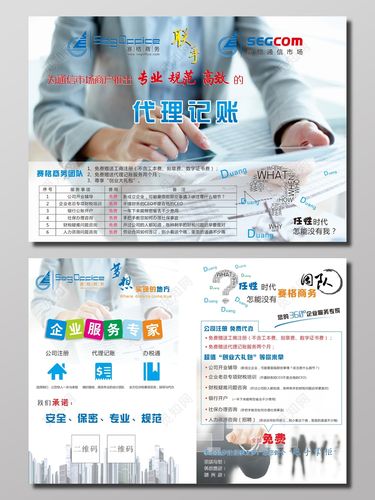 專業企業商務服務 代辦代理記賬，助您專注核心業務